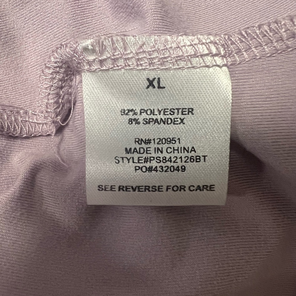 Pink Rose Vintage Lavender Ruffle-Sleeve Midi Dress size XL NWOT - Picture 8 of 8